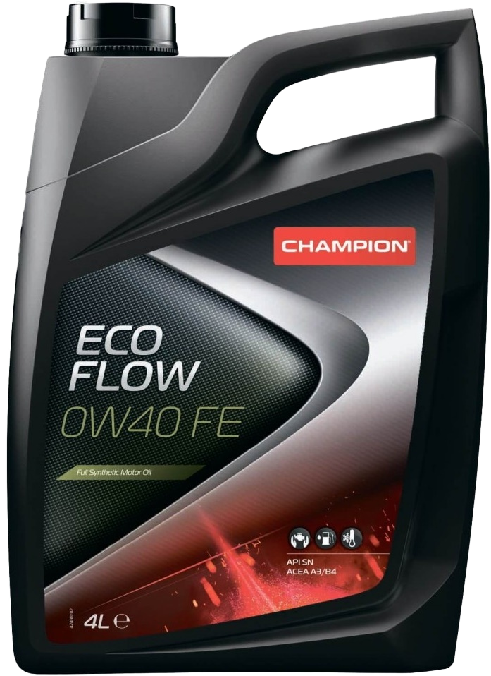 Моторное масло Champion Eco Flow 0W40 FE, 4л